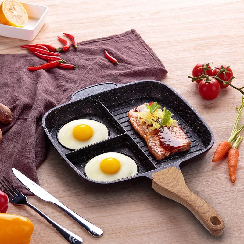 Maifanshi Multifunktionspfanne Antihaft – Steak & Omelette Pfanne