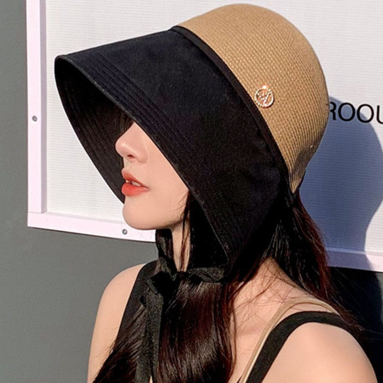Women's Sun Hat Dome with Wide Brim – Face Protection Bucket Hat