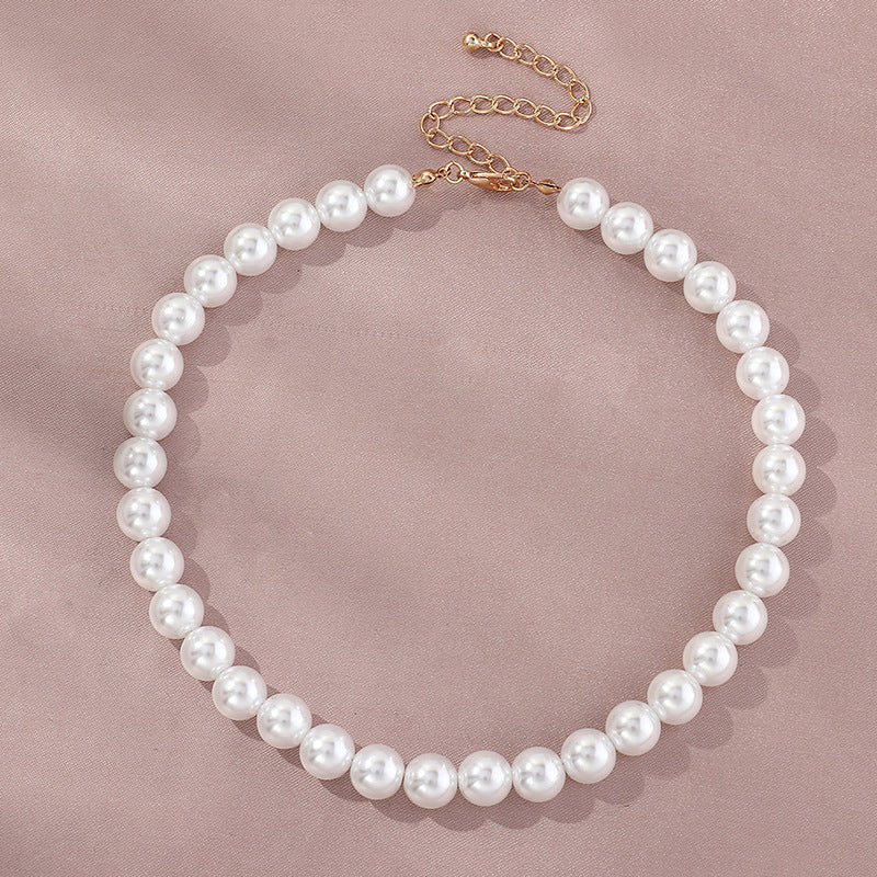 Elegant Round Pearl Necklace – Timeless Women's Jewelry with Style