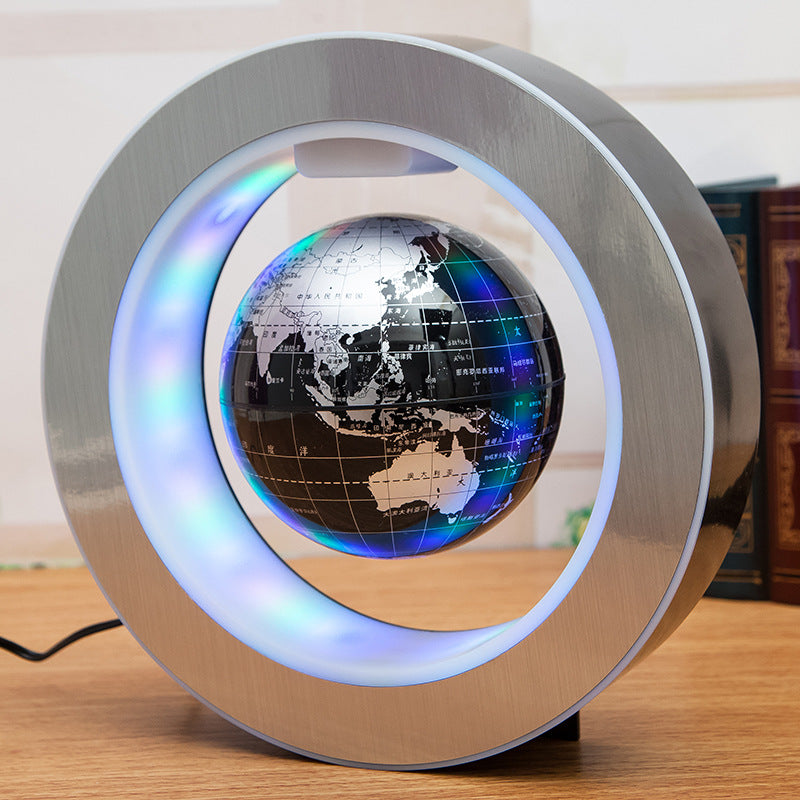 Levitating LED Globe - Magnetic Levitation World Map Lamp