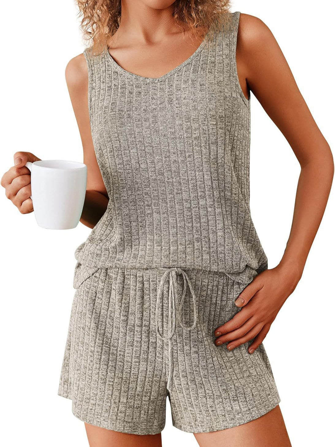 Women's Rib-Knit Pajamas | Modern Homewear Nightwear