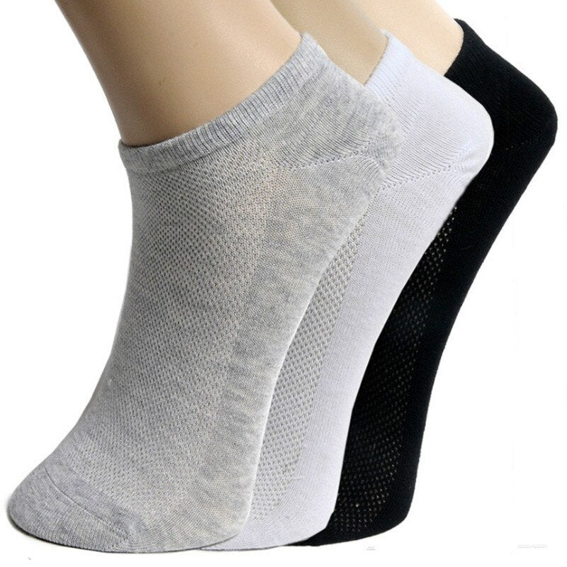10er Pack Herren Mesh Socken | atmungsaktiv leicht komfort