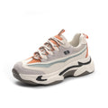 Women's Retro Platform Sneakers Real Leather | Comfortable Leisure Shoes