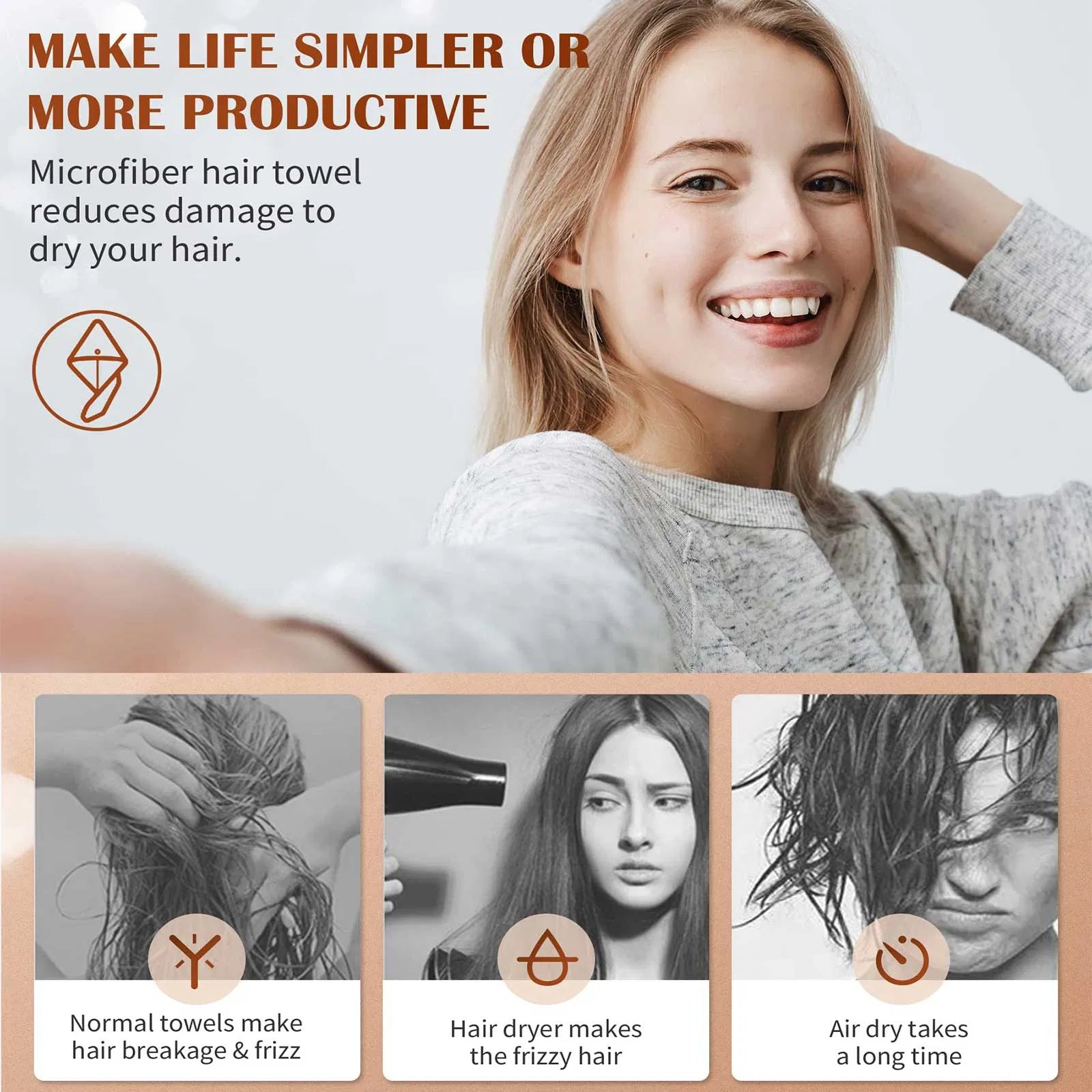 Mikrofaser Haar Turban Set | Schnell trocknend kaufen