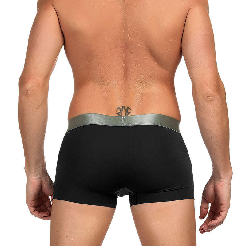 Herren Modal Ice Silk Boxer – Kühlende Leichte Komfort Unterwäsche