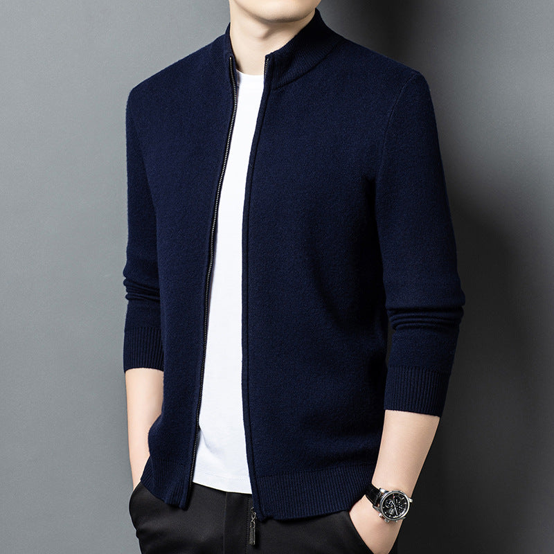 Men's Cardigan Business Casual – Autumn Winter Comfort Jacket