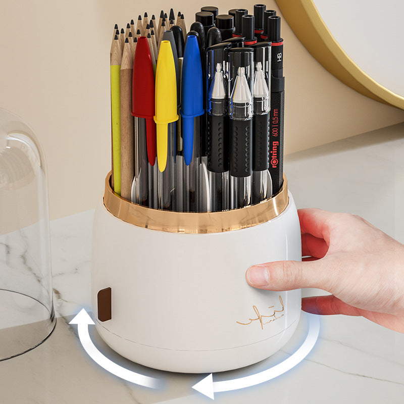 Pen Holder Desk | Organizer Office Storage Box