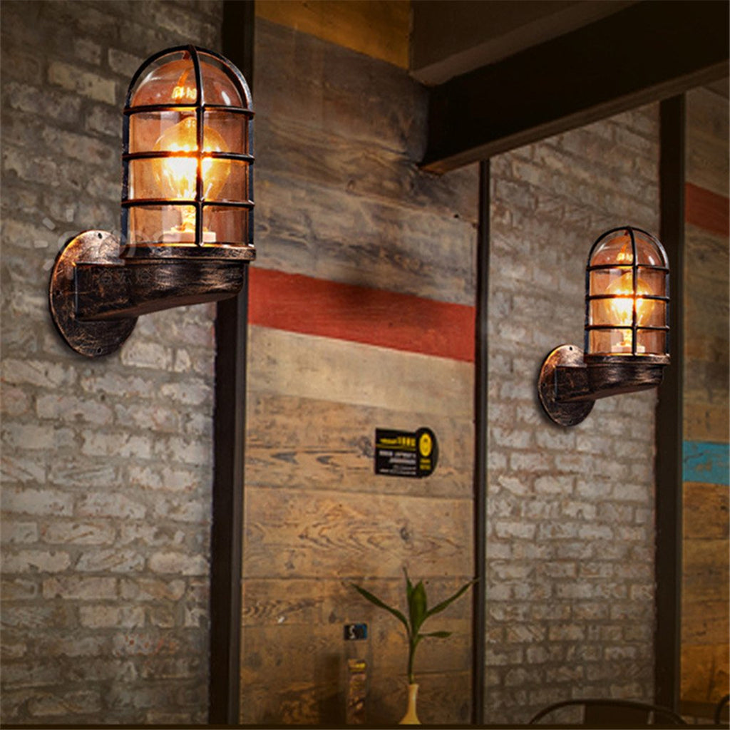 Modern Outdoor Wall Lamp for Cafe Bar Terrace Garden