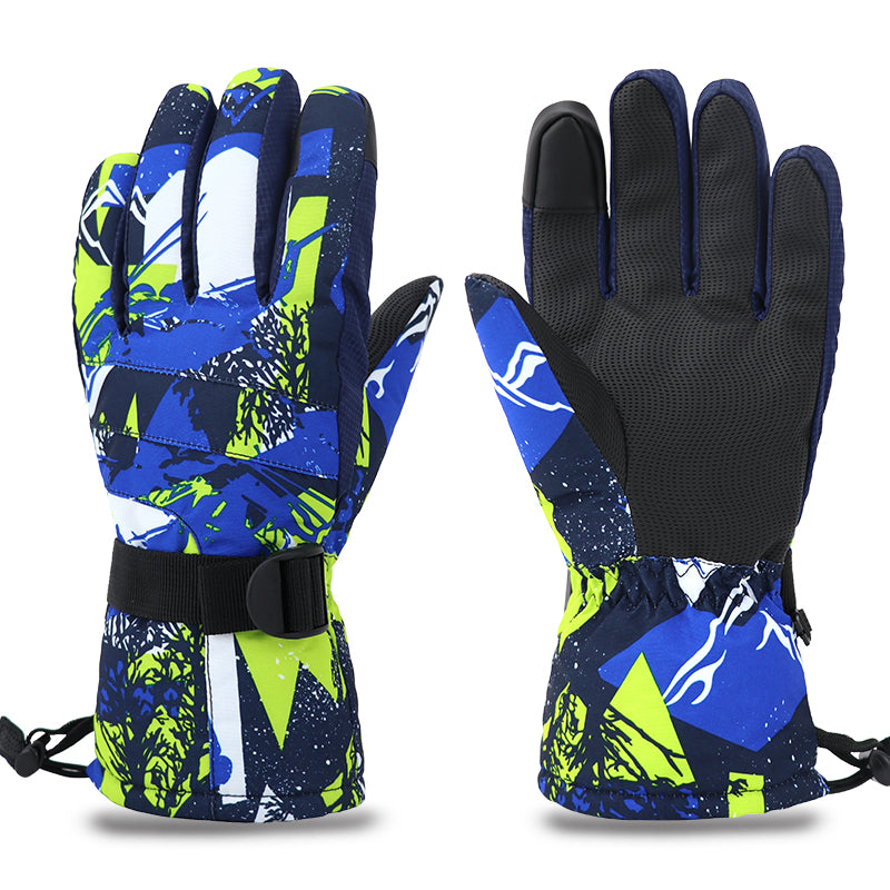 Herren & Damen Ski Handschuhe – Wasserdicht Touchscreen Winter