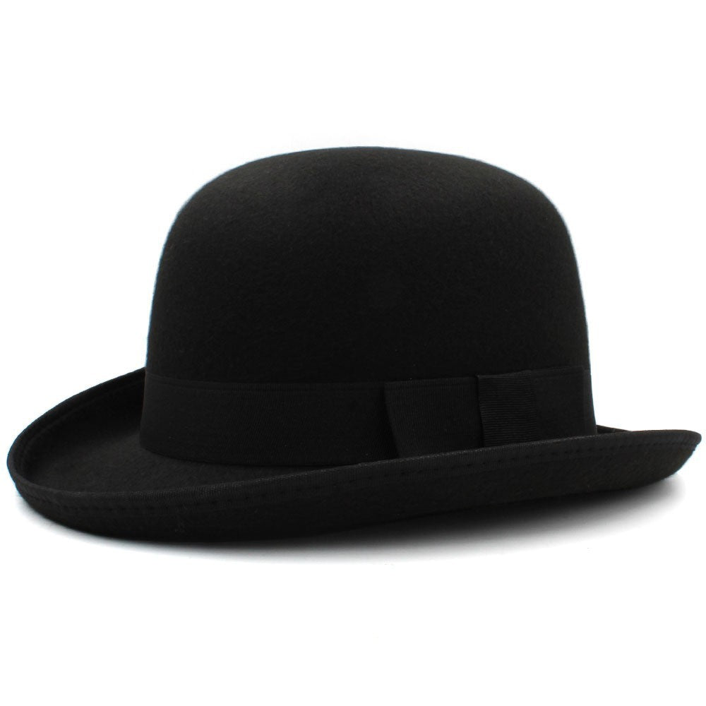 Men's Felt Hat Wool | British Classic Round Crown Elegant