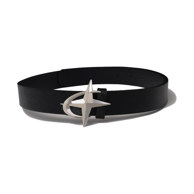 Damen Gürtel Stern Schnalle | Modern Taillengürtel Stylish Fashion