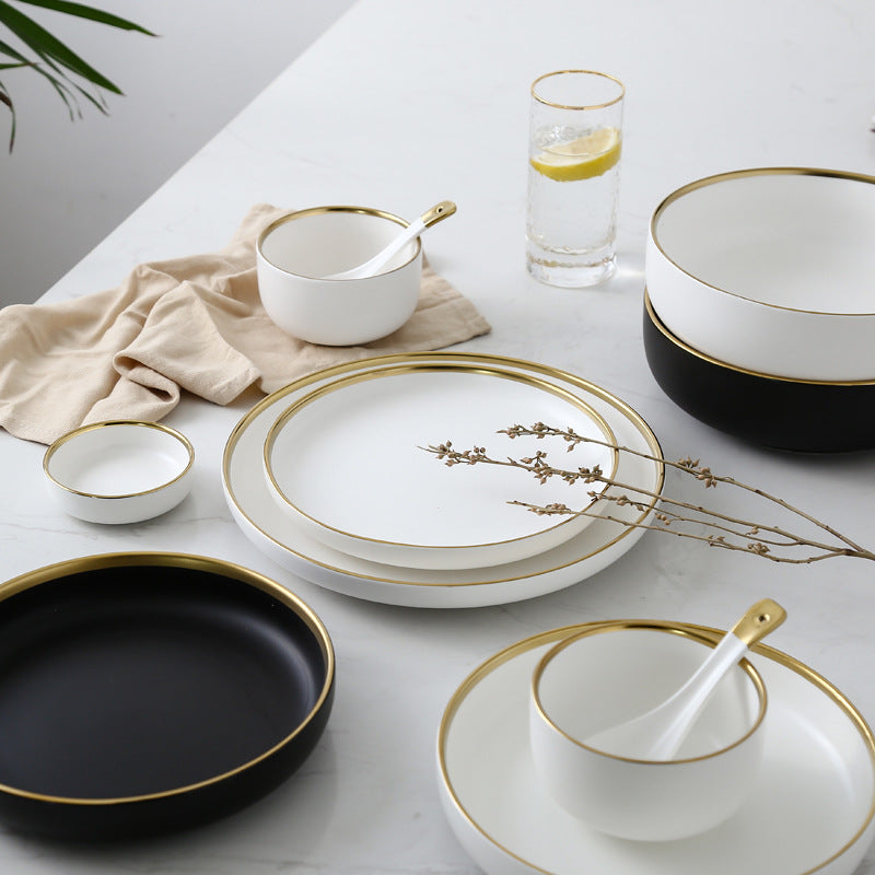 Large Ceramic Bowl Premium – Soup Rice Bowl Elegant