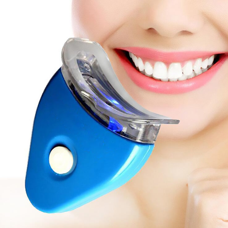LED Zahnaufhellung Set mit Whitening Gel | Dental Bleaching für Strahlend Weiße Zähne