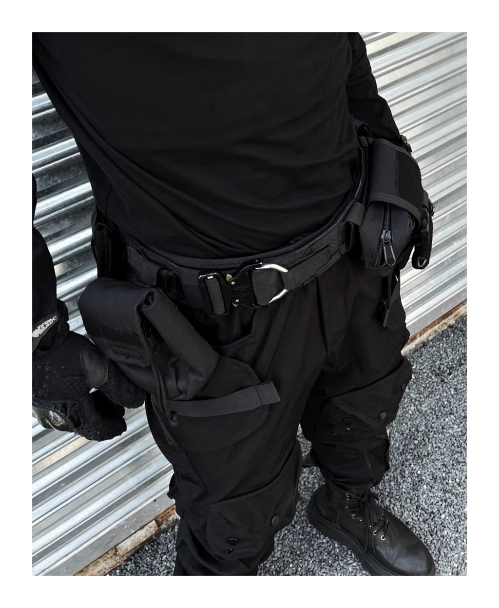 Tactical Belt with Pouch | Multifunctional Utility Belt for Men