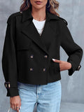 Based on current fashion trends and classic double-breasted trench coat designs.