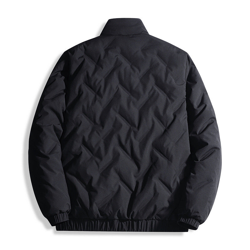 Men's Down Jacket Winter Warm - Windproof Casual Quilted Jacket