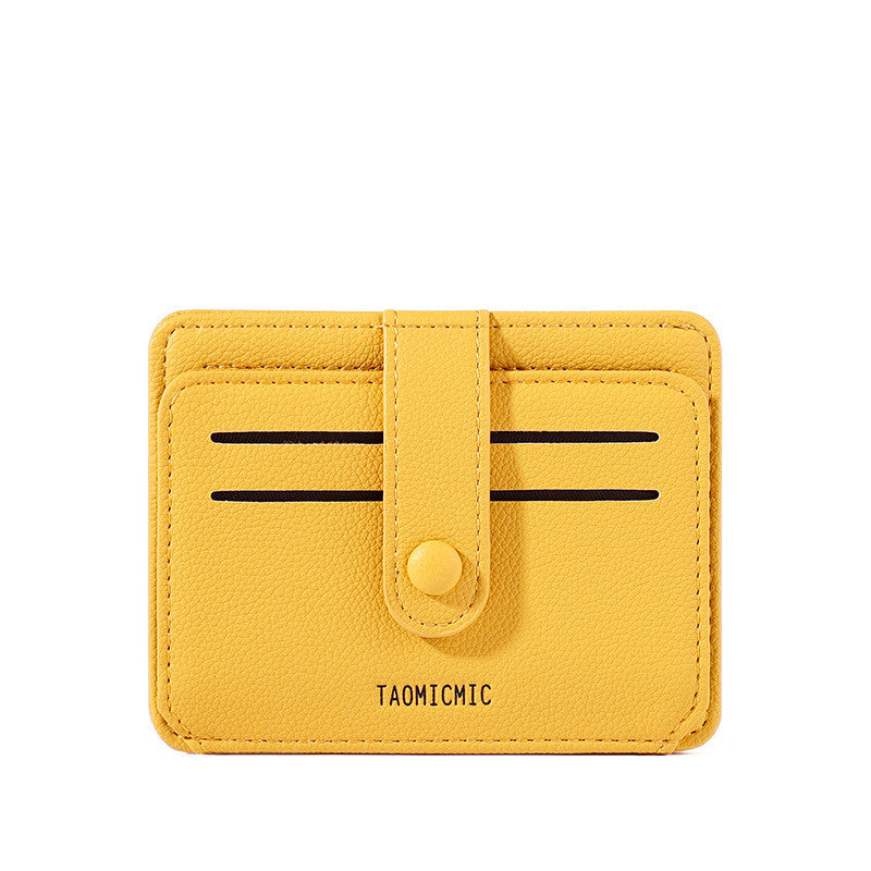 PU Leather Card Holder | Driver's License & ID Card Holder Compact Unisex