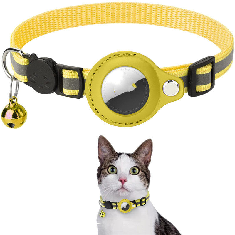 Airtag Dog Collar | Reflective Waterproof Tracker Holder