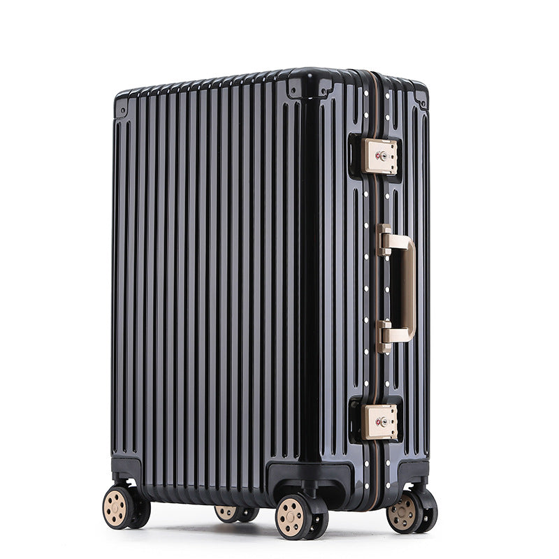 Aluminum Frame Hardshell Suitcase | Premium Trolley Secure & Stable