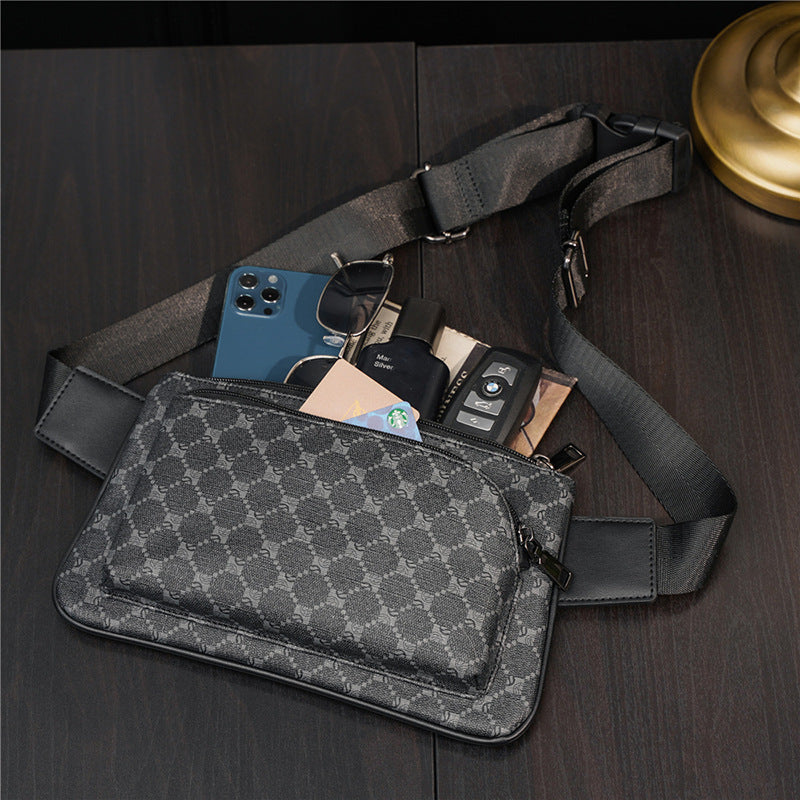 Men's Waist Bag Crossbody Chest Bag | Versatile Phone Pouch