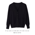 Women's Slim Fit Knitted Cardigan – Plus Sizes Spring Autumn