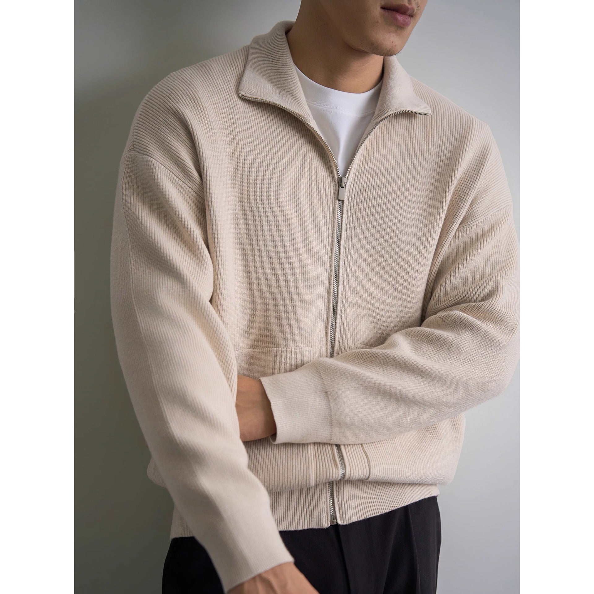 Men's Zip Cardigan Winter – Warm Autumn Casual Jacket