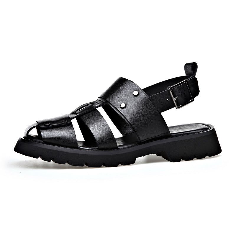 Men's XXL Platform Sandals Breathable Comfort Casual Shoes