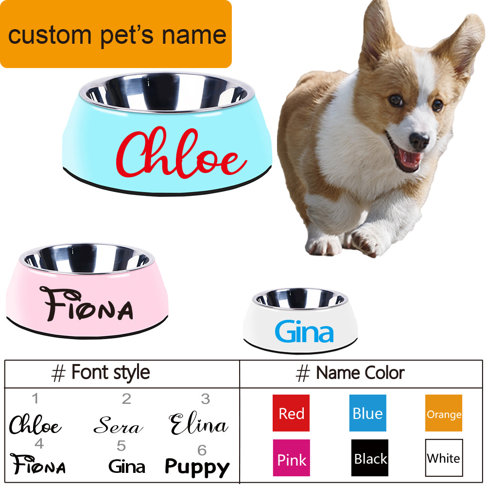 Stainless Steel Food Bowl Large | Dog Cat robust hygienic