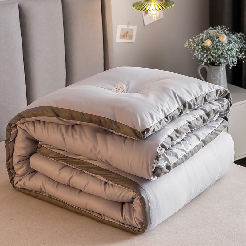 Down Duvet Velvet Embroidery | warm soft skin-friendly elegant