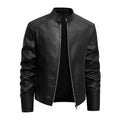 Herren PU Lederjacke Frühling Herbst – Moderne Casual Jacke