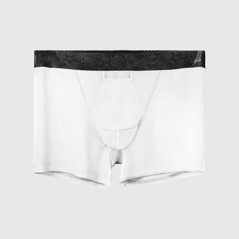 Men's Ice Silk Boxer Briefs | Cooling Breathable Comfort