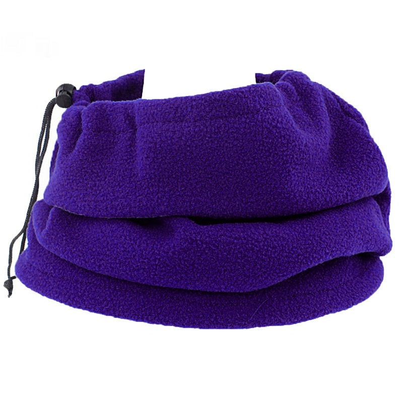 Unisex Fleece Schal warm weich Outdoor Sport Winter elegant