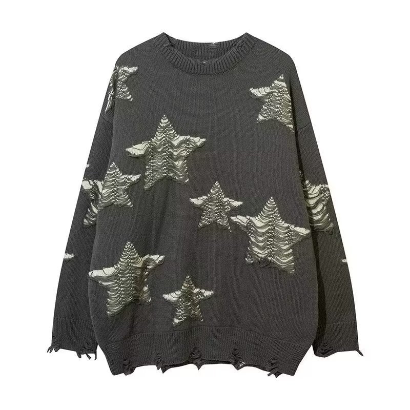 Women's Knitted Jumper 2-in-1 Look – Retro Preppy Style Elegant