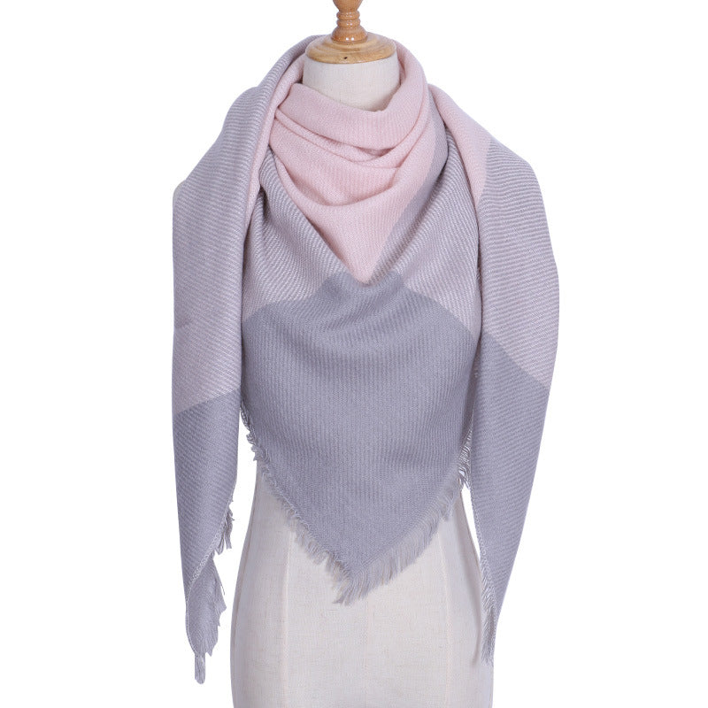 Damen Dreiecksschal Elegant | Herbst Winter Schal Stola