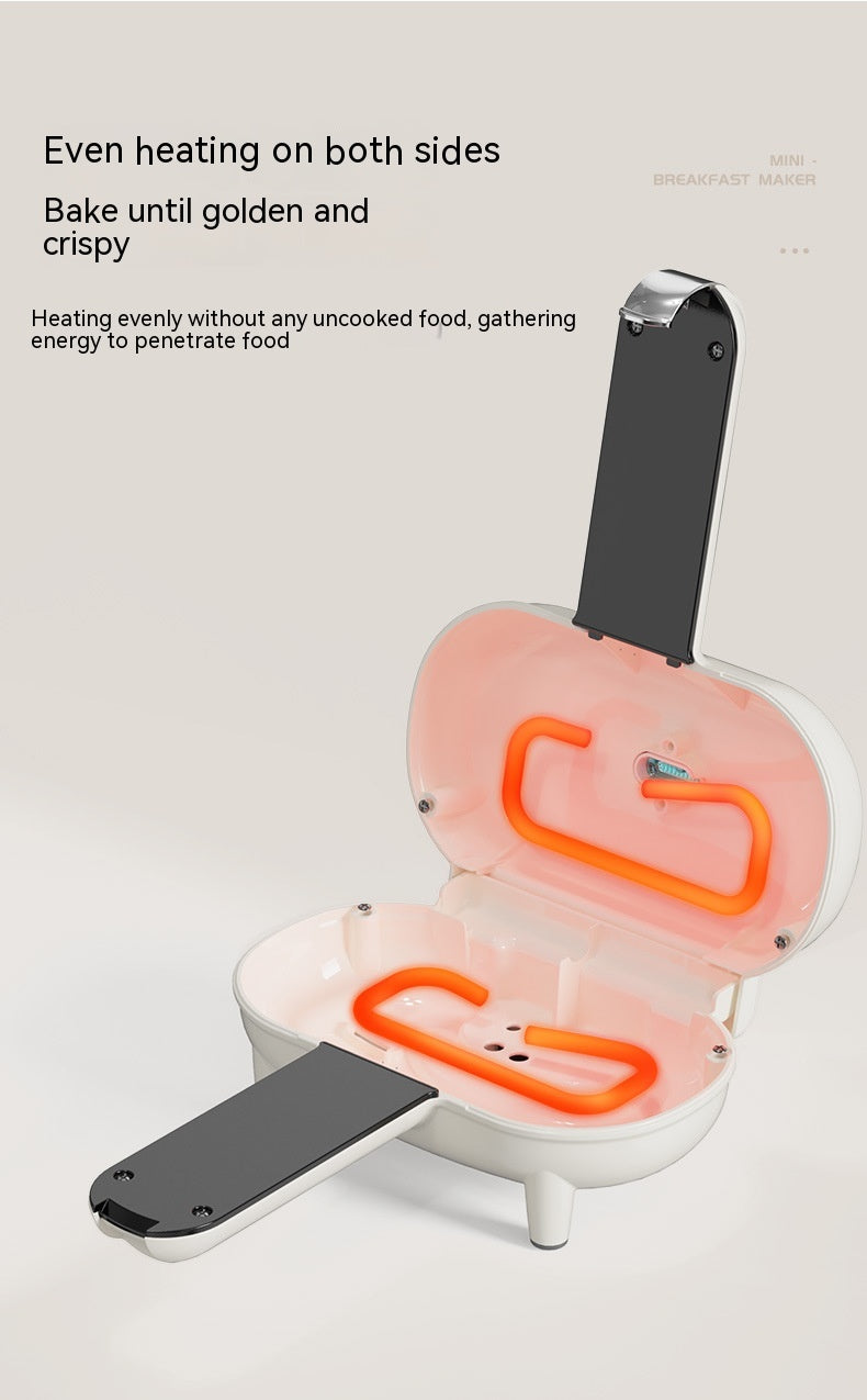 Mini Sandwich Maker Premium - Compact Breakfast Toaster
