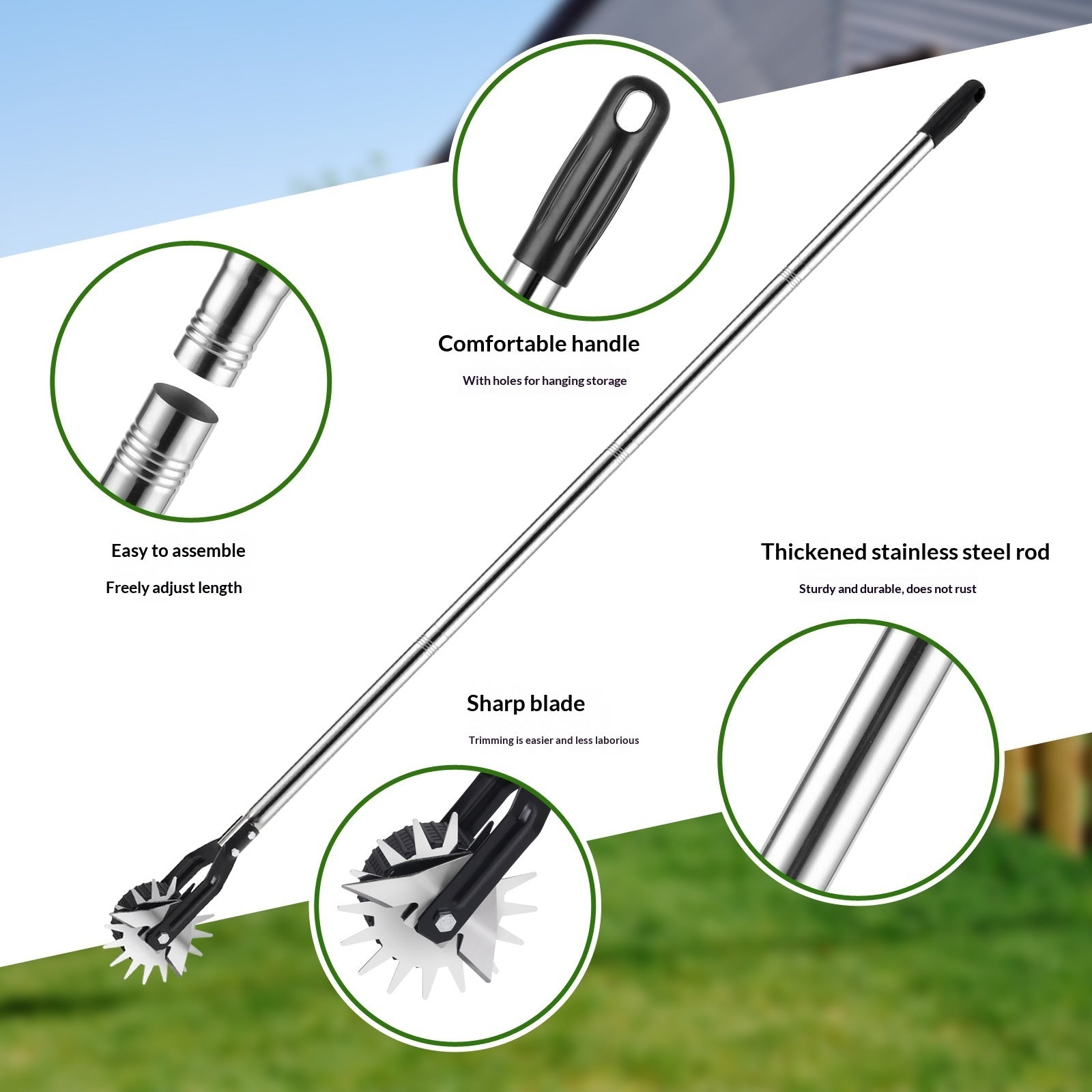 Weed Remover Garden Tool – Efficient Lawn Joint Cleaner