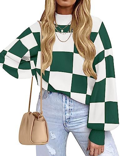 Damen Rollkragenpullover | Gestreifter Rippstrick Winterlook