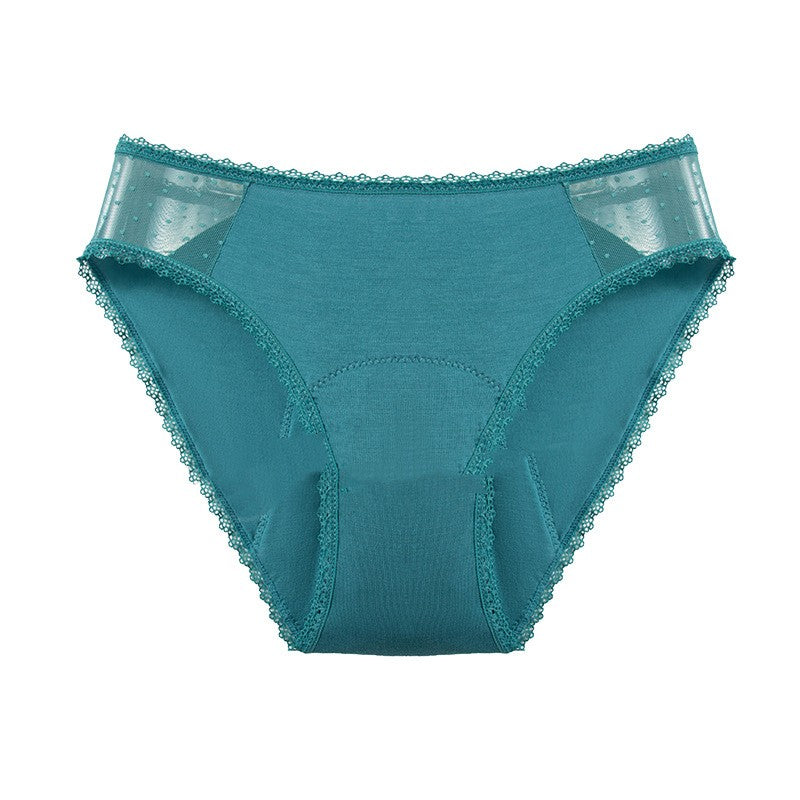Women's Lace Leakproof Briefs – Elegant, Hygienic & Comfortable