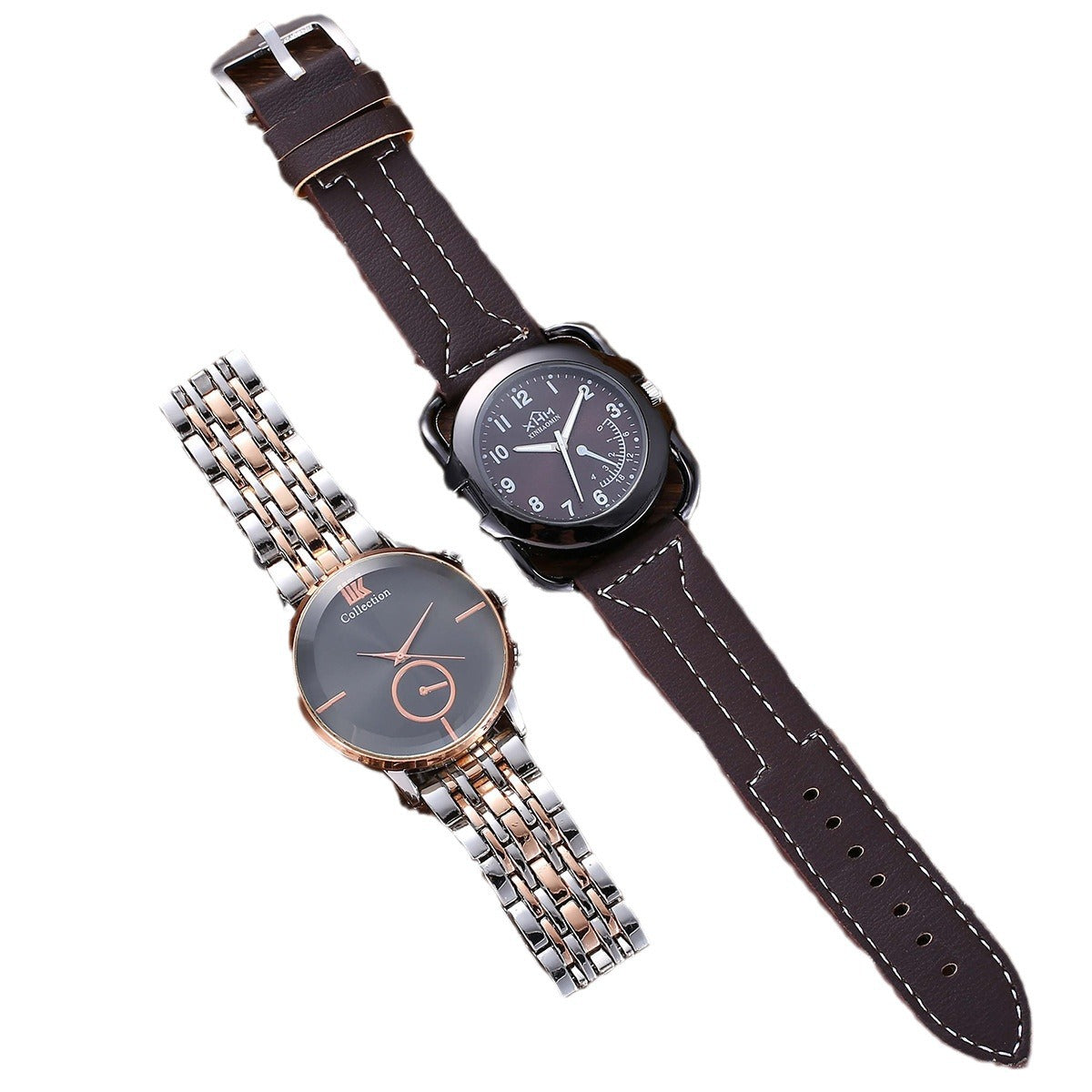 Men's Gift Set | Wallet Belt Watch Perfume Elegant