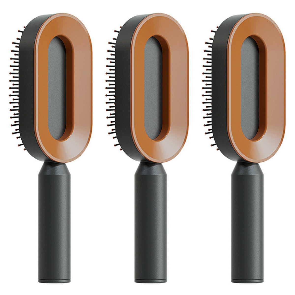 Selbstreinigende Haarbürste – Anti Statik Massagebürste für Frauen