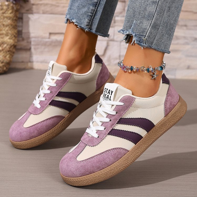Modische Damen Weiße Sneaker | Elegante Freizeit Schuhe