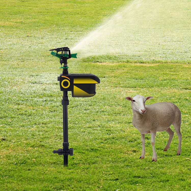 Automatischer Tierabwehr Rasensprenger – Bewegungsmelder Garten Schutz