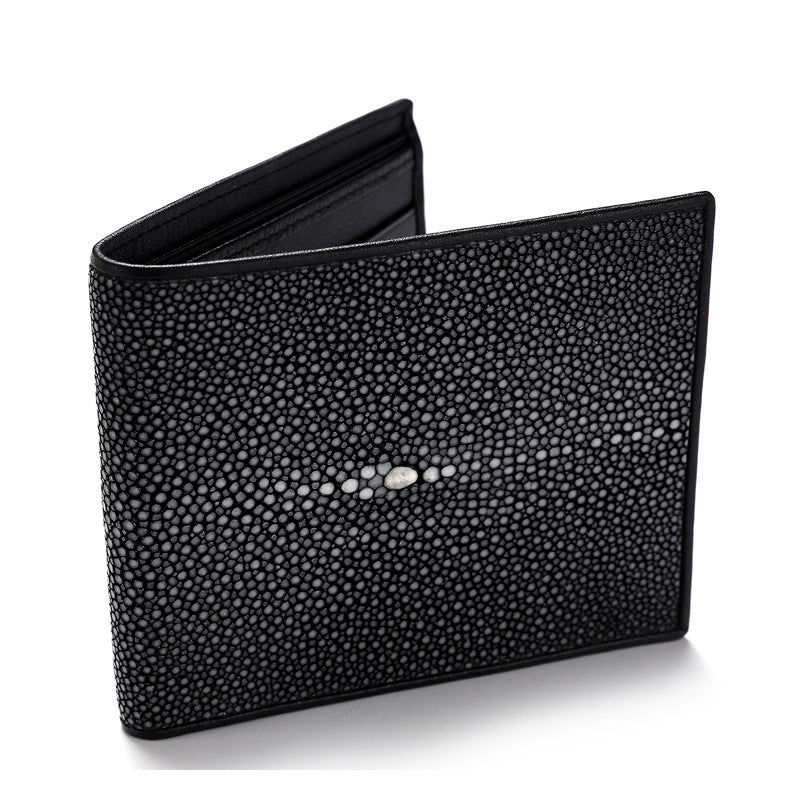 Men's Leather Wallet | Fish Skin Look | Exclusive Bifold Wallet