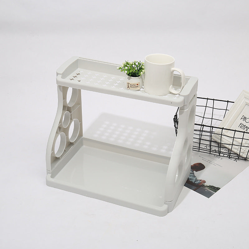 Multi-tier kitchen shelf | Space-saving kitchen organizer