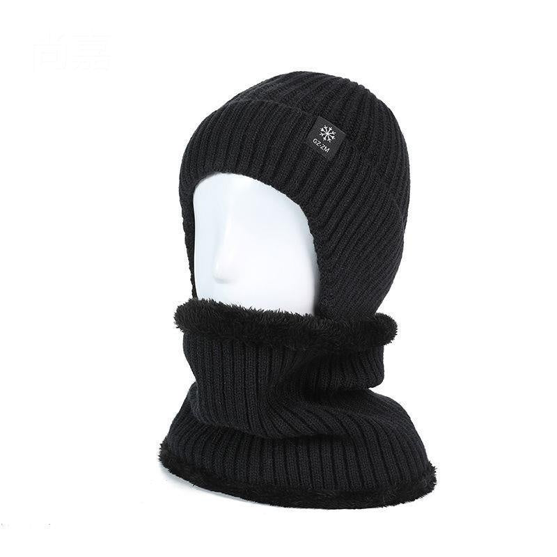 Herren Wollmütze Winter | Ohrenschutz Warm Komfortabel