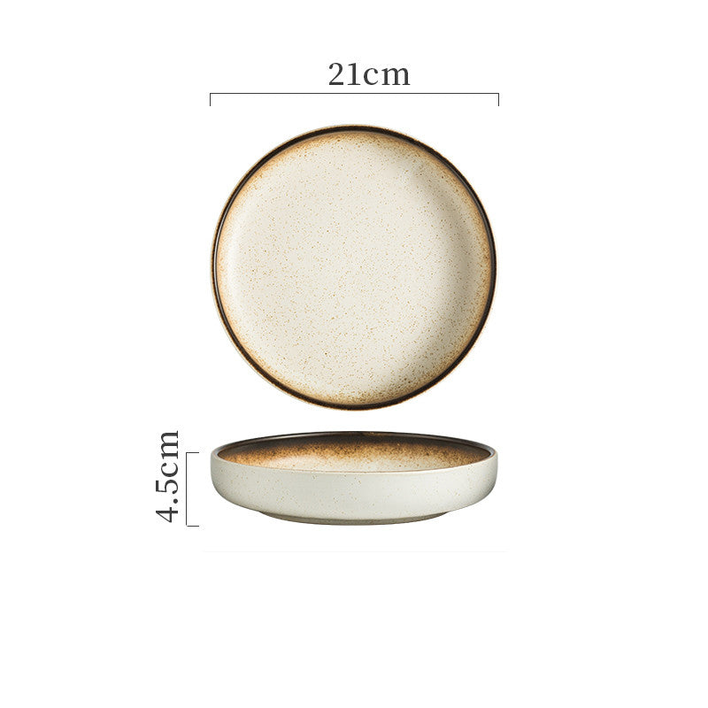 Japanese Ceramic Sushi Plate – Elegant Serving Tray