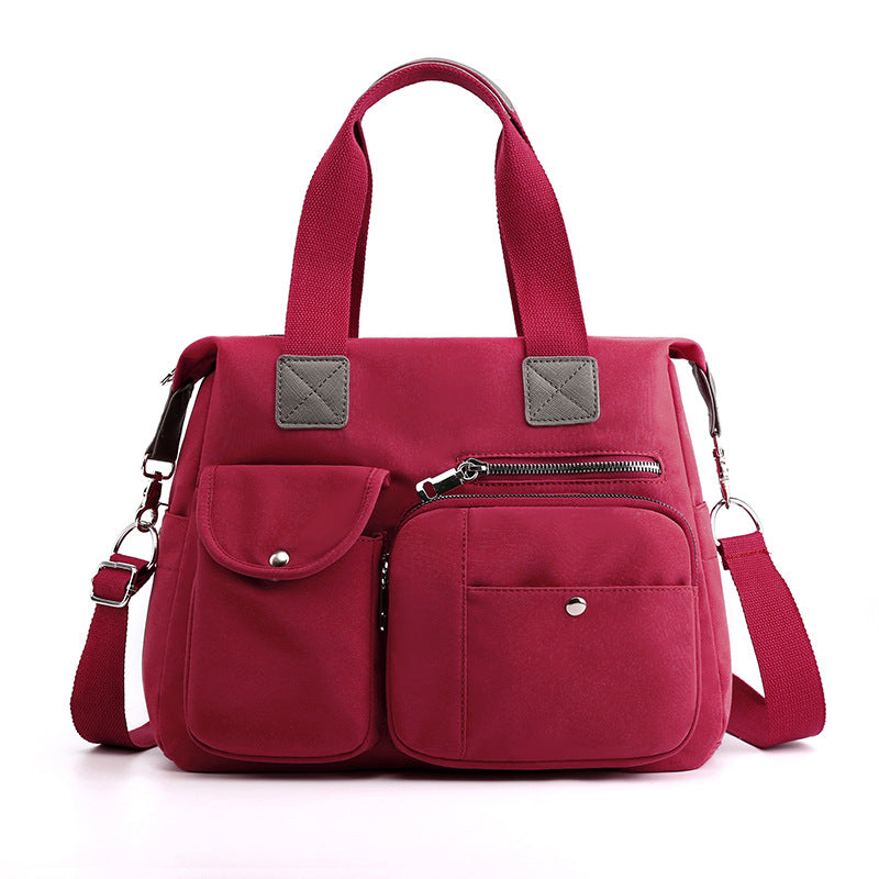 Mommy Bag Large Nylon Diaper Bag Travel Shoulder Bag Women