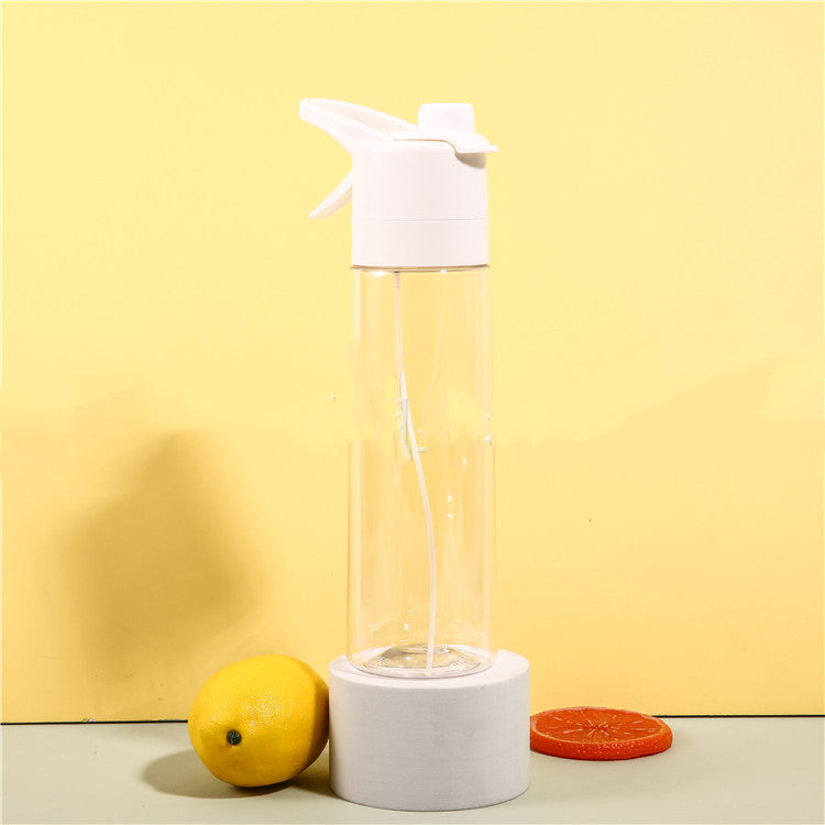 Spray Drinking Bottle Premium – Sports Water Bottle with Mist Function