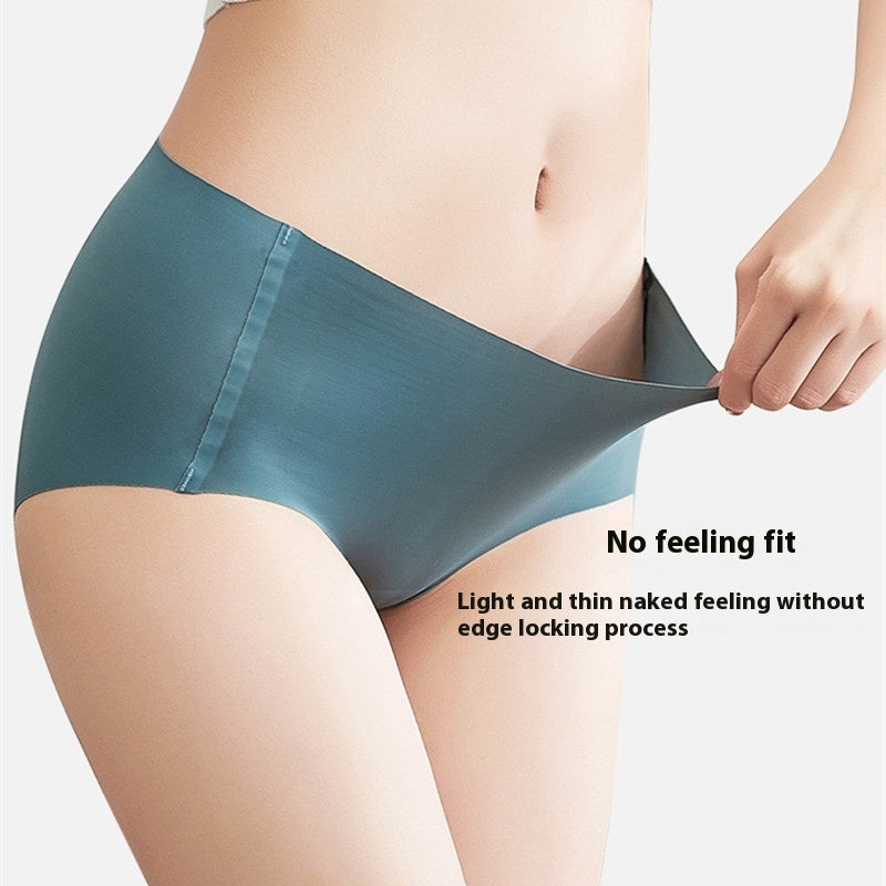 Seamless Women's Briefs Made of Ice Silk – Ultralight, Breathable & Invisible