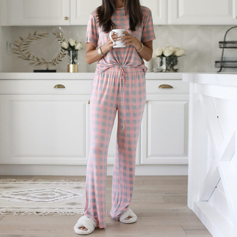 Women's 2-Piece Printed Pajama Set – Stylish, comfortable & modern